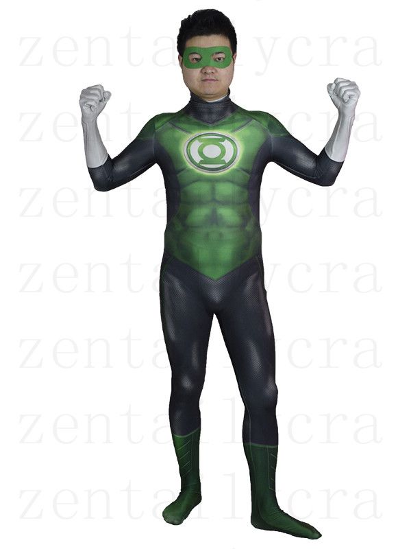 3d Movie Green Lantern Costume Cosplay Suit Muscle Shade Spandex 3d Movie Green Lantern Costume Cosplay Suit Muscle Shade Spandex Lantern Superhero Costume Male Halloween Bodysuit Costume Womens Halloween Costumes Cool ... - 3d Movie Green Lantern Costume Cosplay Suit Muscle Shade Spandex