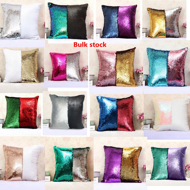sequins pillow case mermaid cushion cover magical two color changing bright pillowcase shams home sofa car christmas decor 36 style sf31 cushions for wicker - Color Changing Pillow sequins pillow case mermaid cushion cover magical two color changing bright pillowcase shams home sofa car christmas decor 36 style sf31 cushions for wicker - Color Changing Pillow