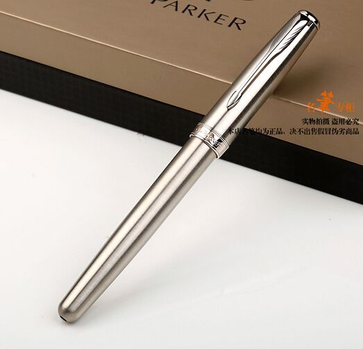 SC Parker Jotter Ballpoint Pen Black Blue Red Silver With Gold Clip and Gold