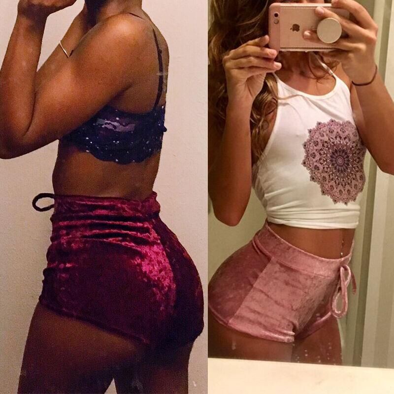 Popular Velvet Shorts-Buy Cheap Velvet Shorts lots from