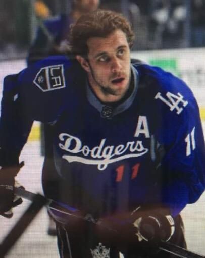 la dodgers hockey jersey