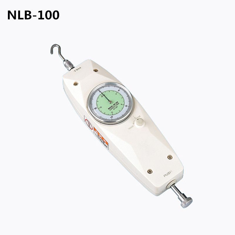 NLB 100N Analog Push Pull Force Gauge Tension Meter Pointer Dynamometer