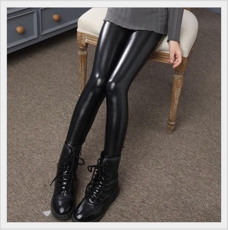 Acquistare Vendita Al Dettaglio 2019 New Spring Autunno Ragazze PU Leggings  Pants Fashion Girl Calzamaglia In Pelle Bambini Leggings Neri Pantaloni  Bambini Pantaloni 70 150 Cm Economico | Consegna Veloce E Qualità |  It.Dhgate