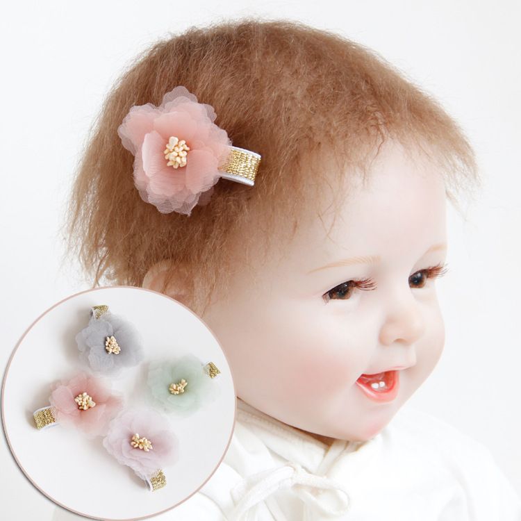 flower girl hair pins