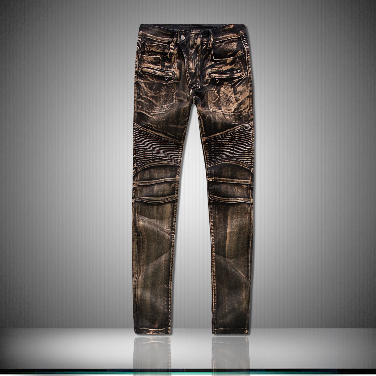 2019 New Luxury Brand Jeans Men Brand Design Denim Skinny Jeans Men