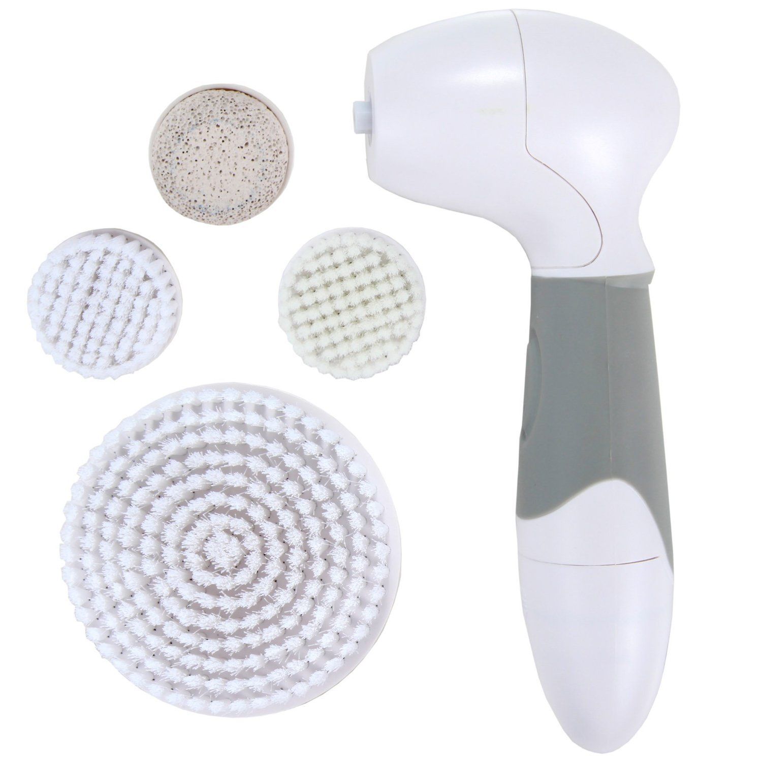 Electric Facial Brush Cleanser Massager Scrubber Face Cleaning Brushes