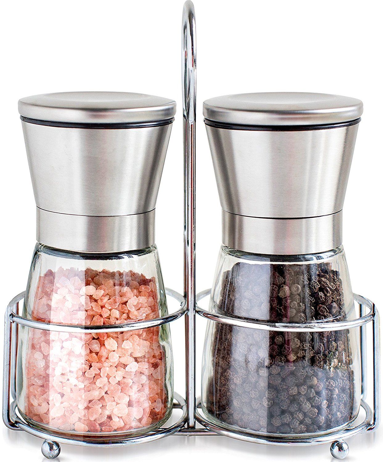2018 High Quality Home Use Stainless Steel Salt And Pepper Grinder Sets