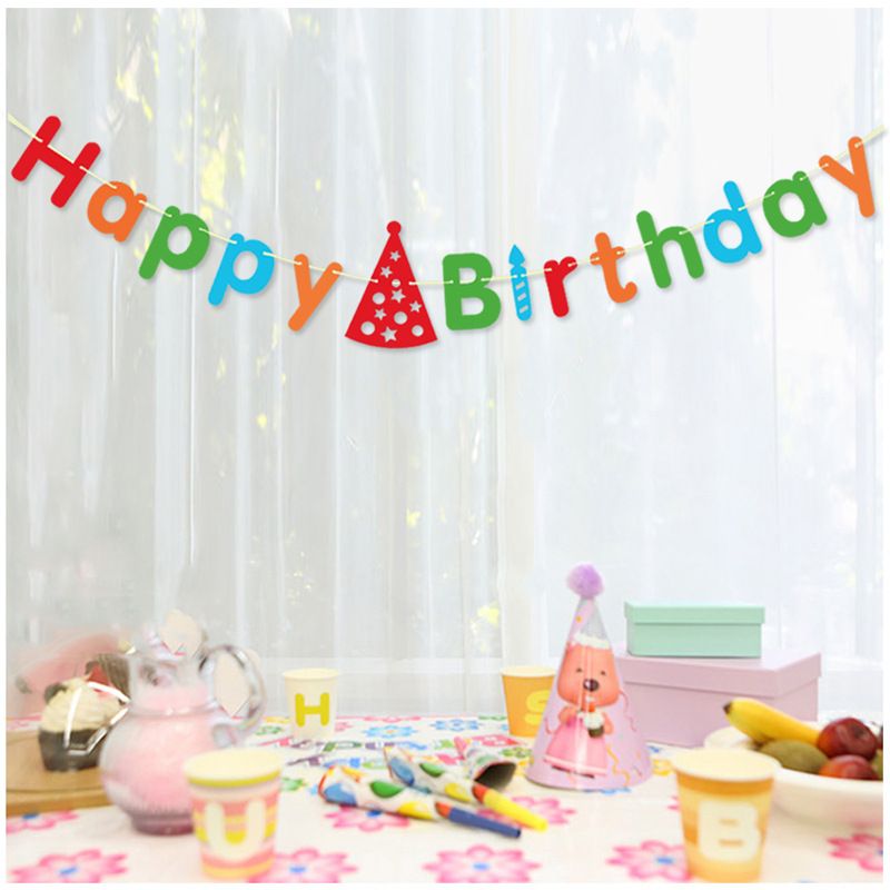 paper letters for banner