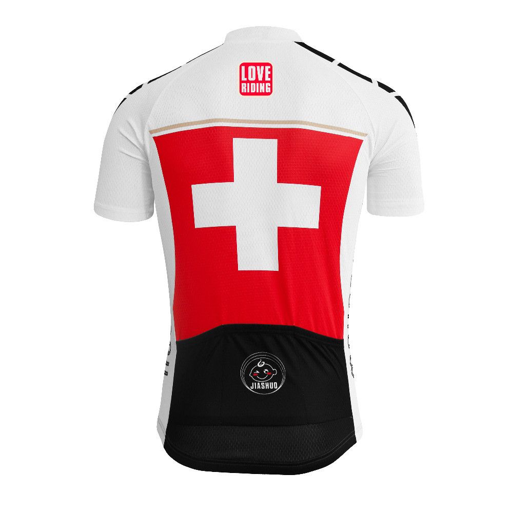 swiss cycling jersey