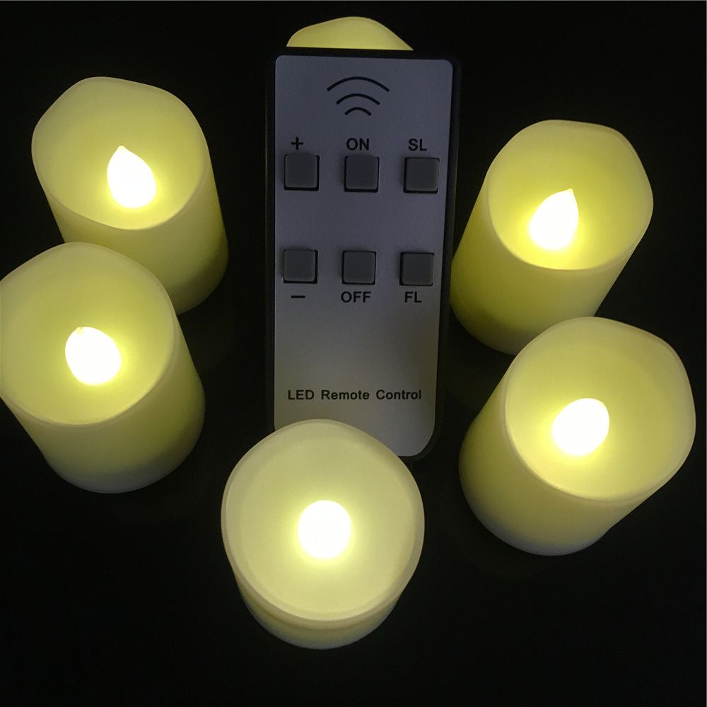 Set Of 12 Warm White Led Tea Lights With Remote Control Battery Set Of 12 Warm White Led Tea Lights With Remote Control Battery Powered Candles Both Flicker And Not Light Votives Votivo Candle From