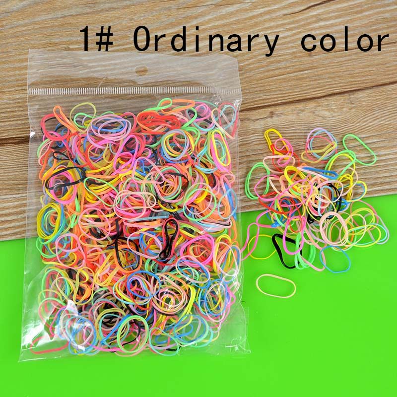 Wholesale Tiny TPU Elastic Rubber Hair Bands For Doll Reborn Baby Kid
