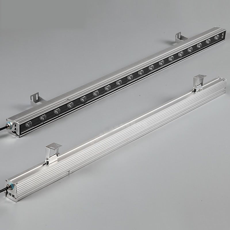 2019 Landscape Lighting Led 18w Wall Wash Linear Light 2019 Landscape Lighting Led 18w Wall Wash Linear Light White Warm Rgb Waterproof Washer Floodlights Ac85 265v Outdoor Decoration From