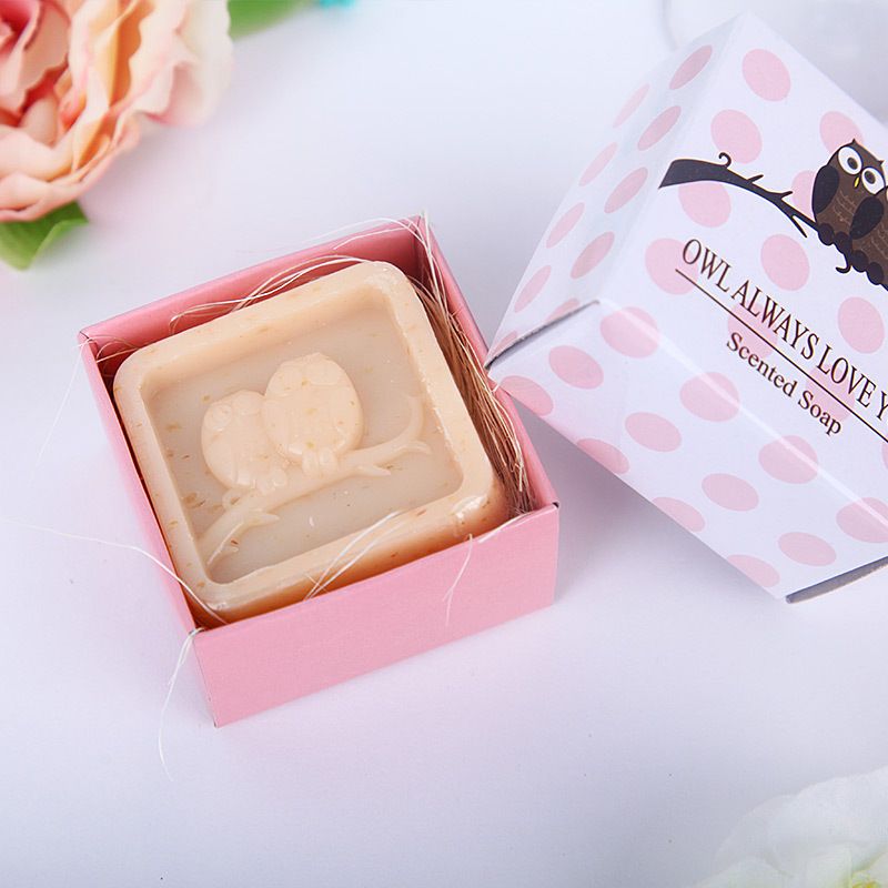 Wedding Favors Owl Soap Gift Box Cheap Practical Unique Wedding Bath