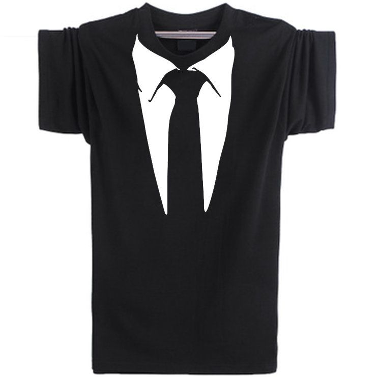suit and tshirt