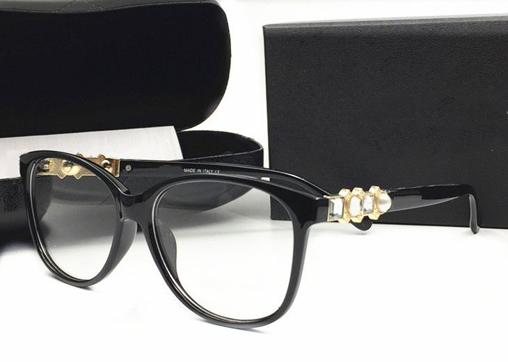 Lens Style Oculos Italie De Soleil Ovale Cadres Perle Mode Rétro Radioprotection Clear Lunettes Lecture Femmes l1TKc3uJF
