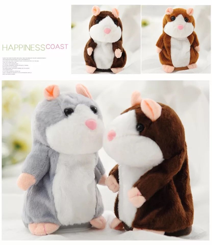 electronic robotic toy hamster