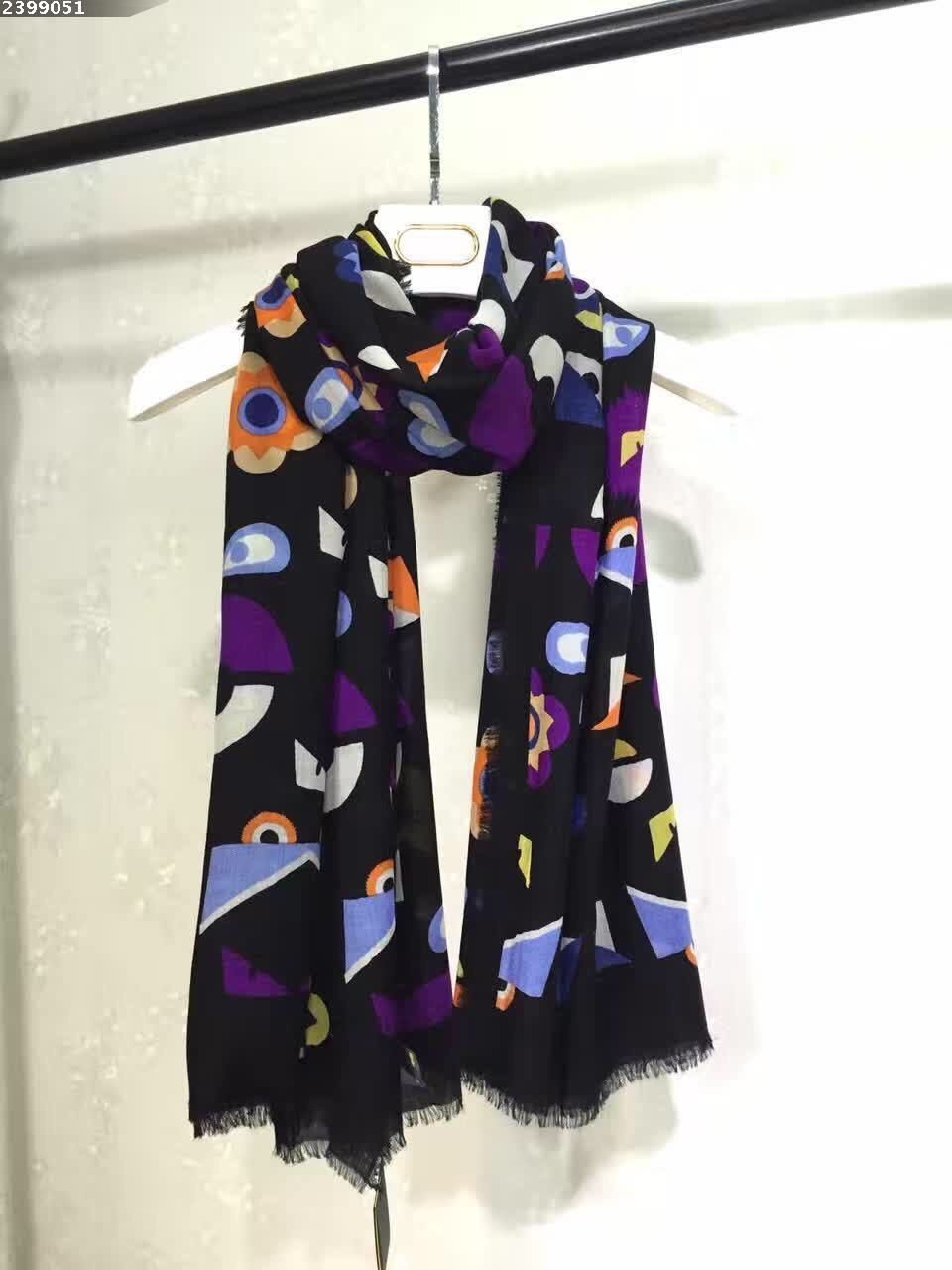 France Scarf Woman'S Personality And Taste Of The Eye Monster Scarf