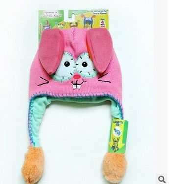 Flipeez Monster Monkey Puppy Kitty Hat 