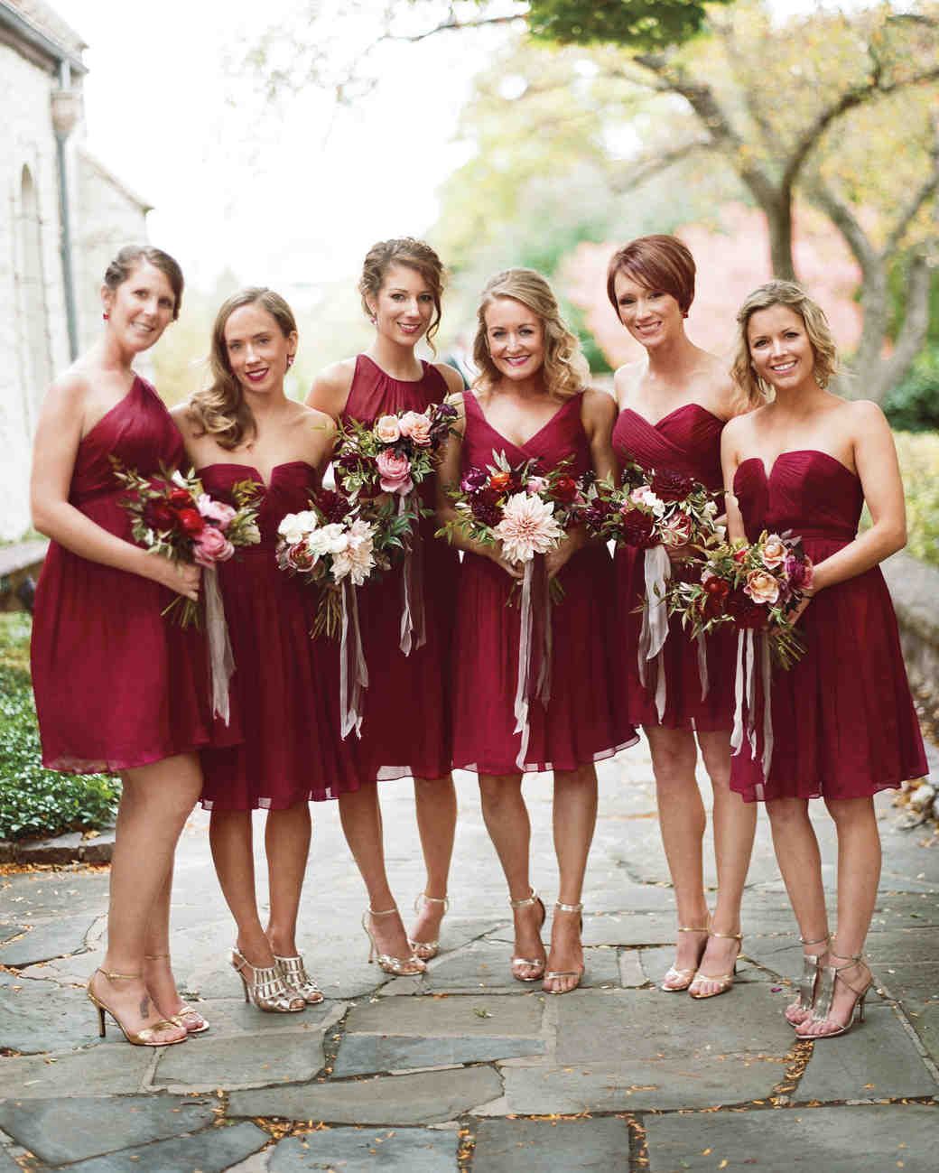 Ruby Red Flower Girl Dresses