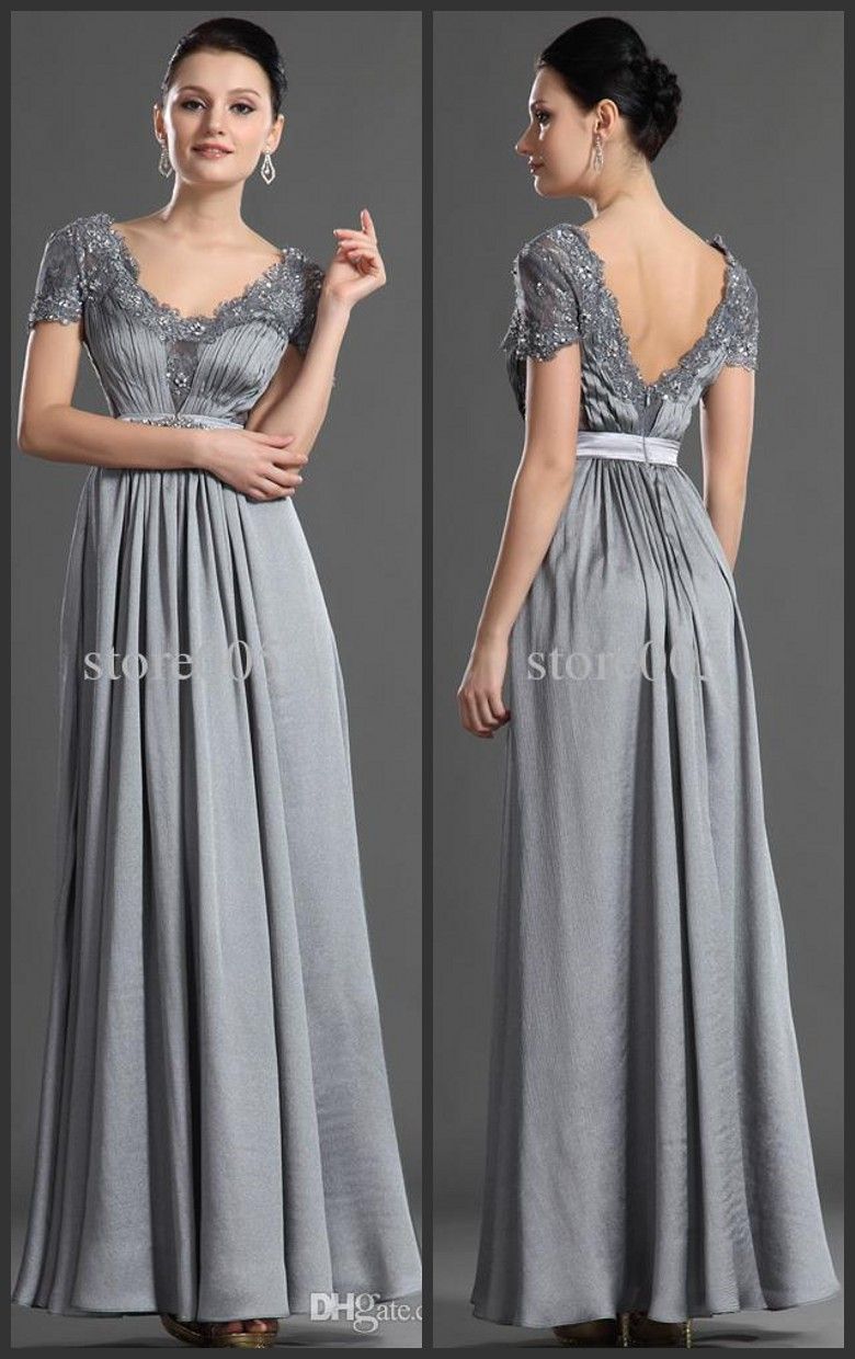 tea length empire waist mother of the bride dresses