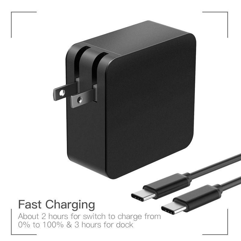 2018 Pd 65w Usb C Type C Charger Power Adapter Laptop Ac