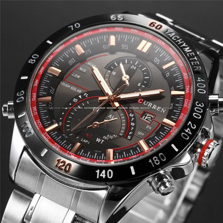 metal belt watches