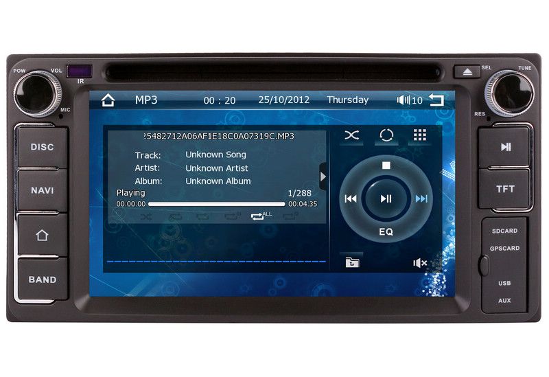 2 Din Car DVD Player GPS Navigation For Toyota Terios Fj 