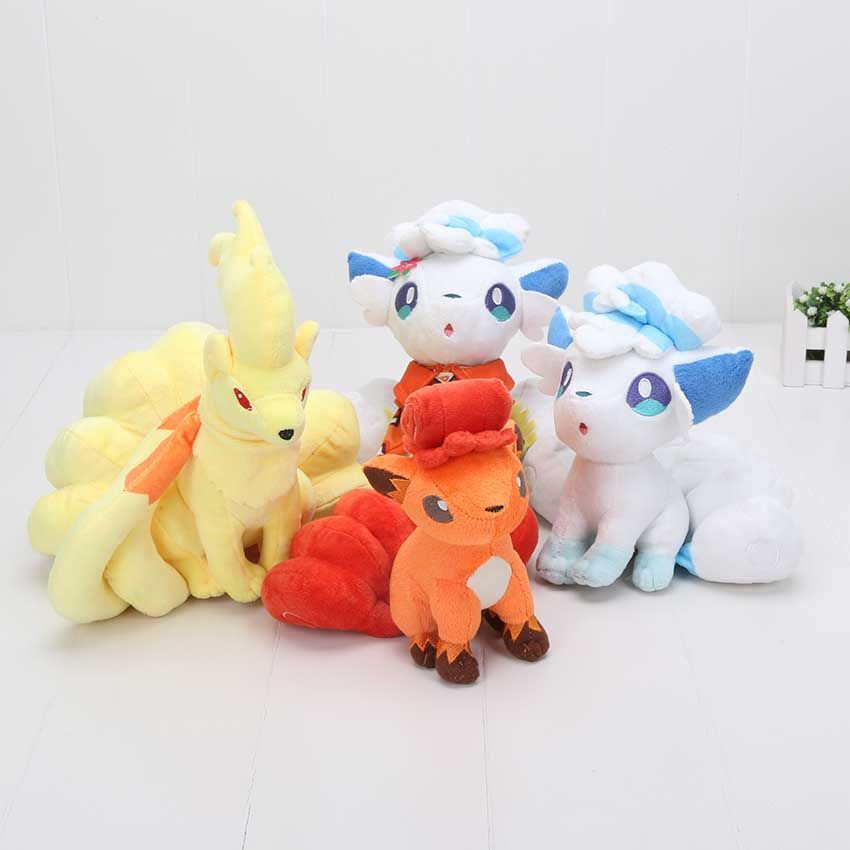 white vulpix plush