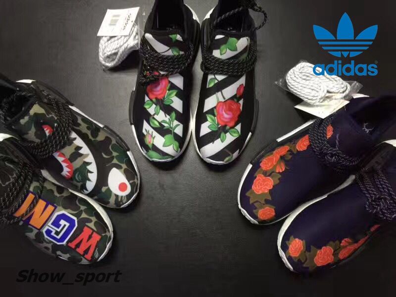 New Adidas NMD Human Race Colorway Straightlaced NMD human race China exclusive red us9.5, Men's Fashion