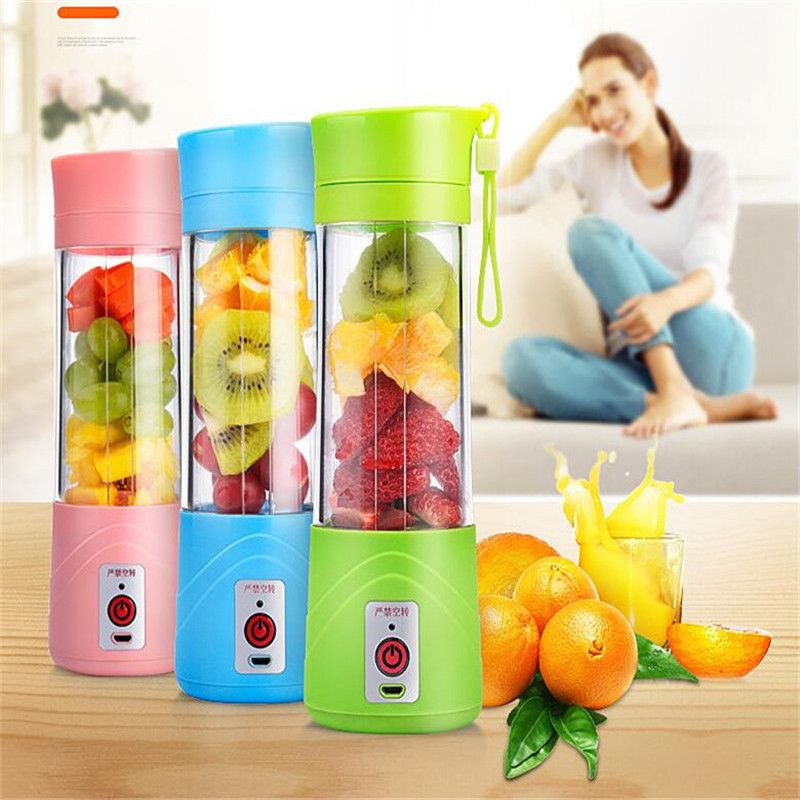2020 Portable Electric Fruit Juicer Cup Vegetable Citrus Blender Juice
