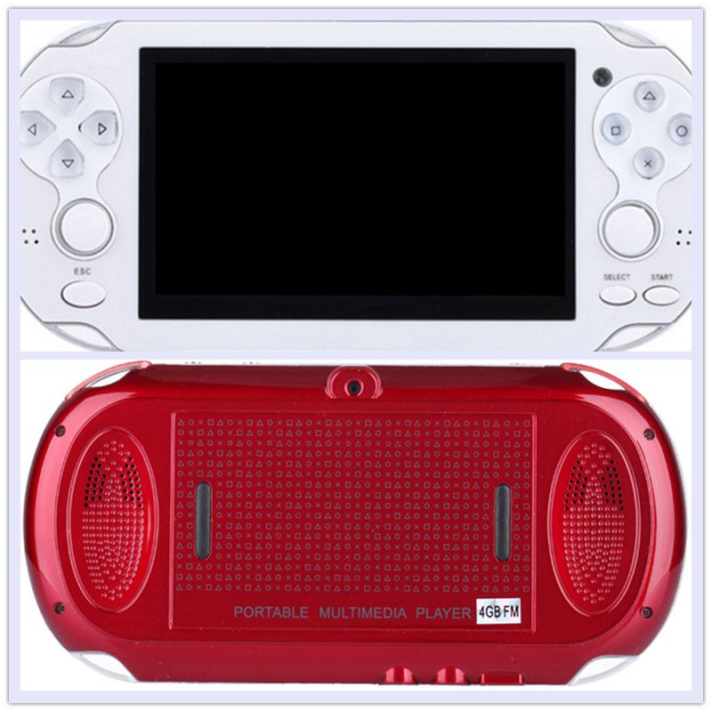 4.3 TFT Screen 4GB Handheld Game Mp5 Player Mp3 Player Mp4 Player With
