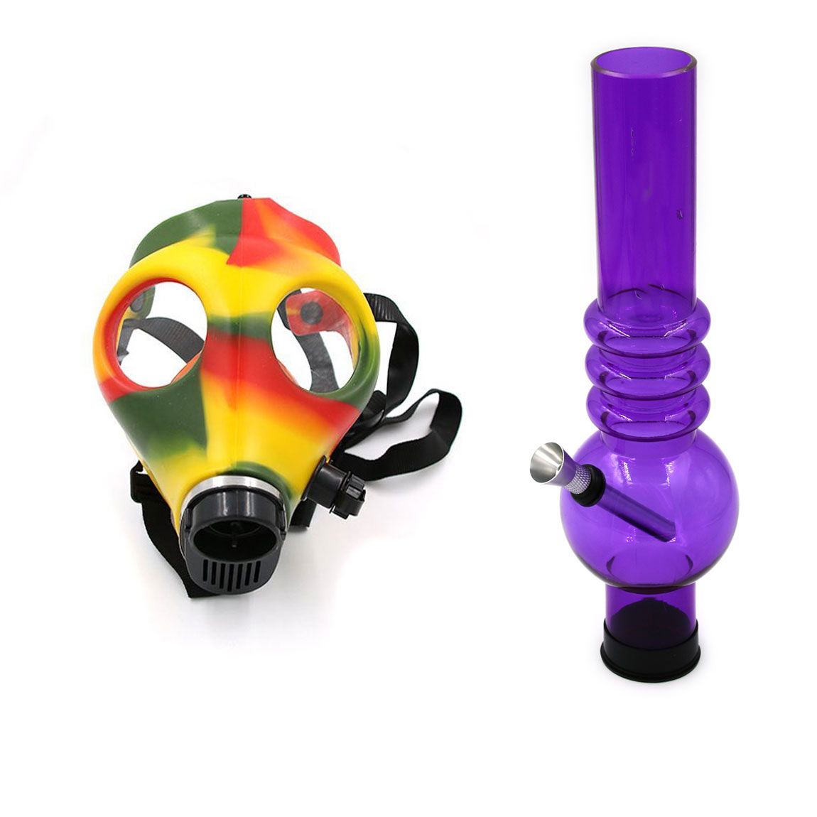 Gas Mask Pipe New Smoking Pipes Heady Glass Pipes Gas Mask Water Pipes