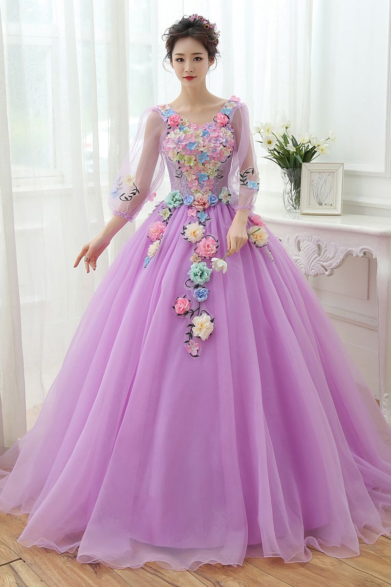 Purple light ball gowns Purple light ball gowns