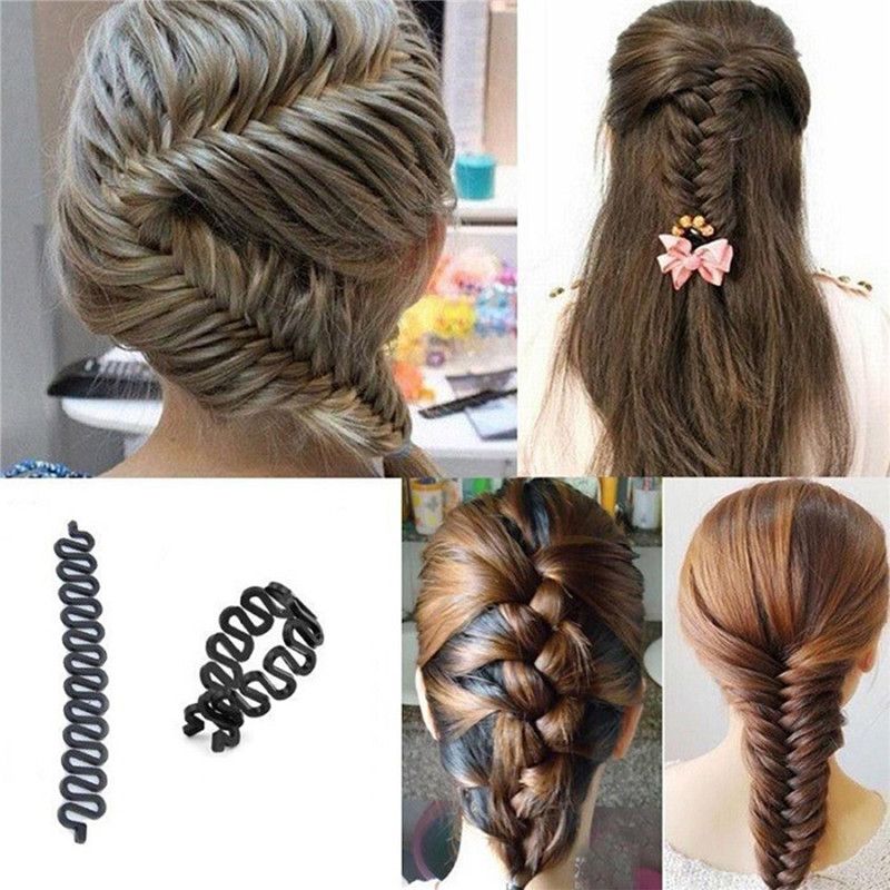 Grosshandel Franzosisch Hair Braiding Tool Flechter Roller Hook Mit Magic Hair Braid Twist Styling Brotchen Maker Haarschmuck Fur Fur Womengirls
