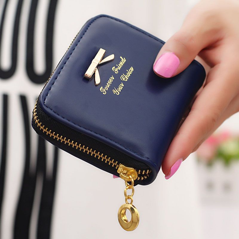 Wholesale Fashion Women Coin Purses Ladies Girls Bow Knot Pendant