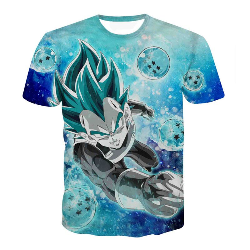 Compre Nuevo Dragon Ball Z Camisetas Camiseta De Verano Para Hombre
