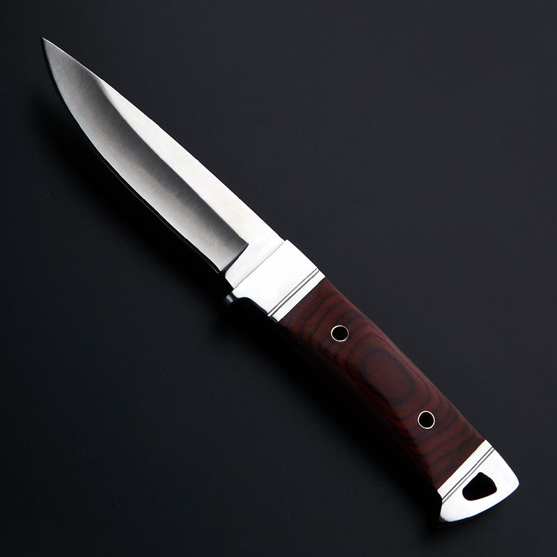 Outdoor Sport Survival Knife Sharp Blade Wood Handle Ultralight ... Outdoor Sport Survival Knife Sharp Blade Wood Handle Ultralight ...