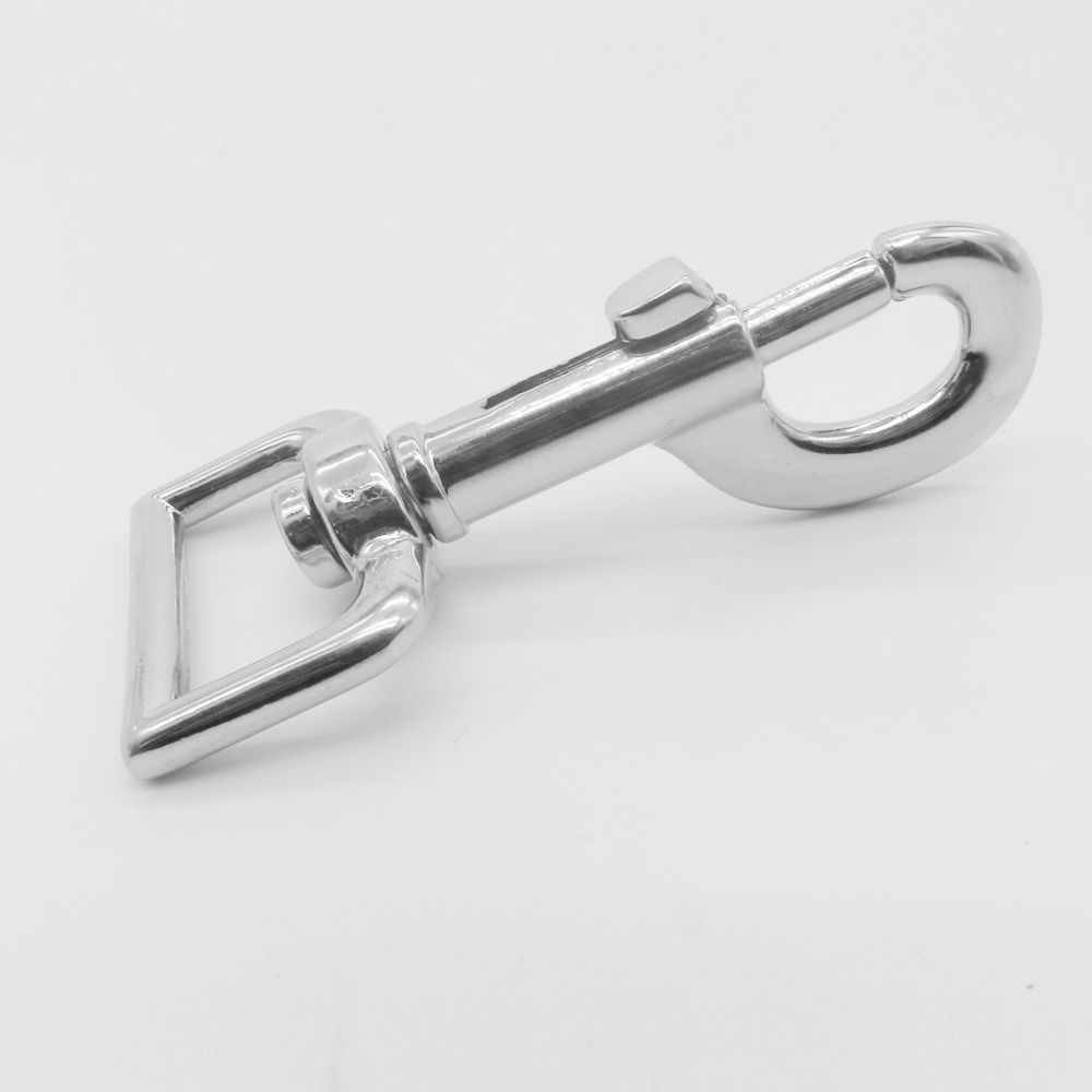 2019 Stainless Steel Carabiner Trigger Swivel Lobster Clasps Dog Leash