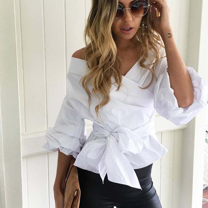 modas de blusas 2017 elegantes