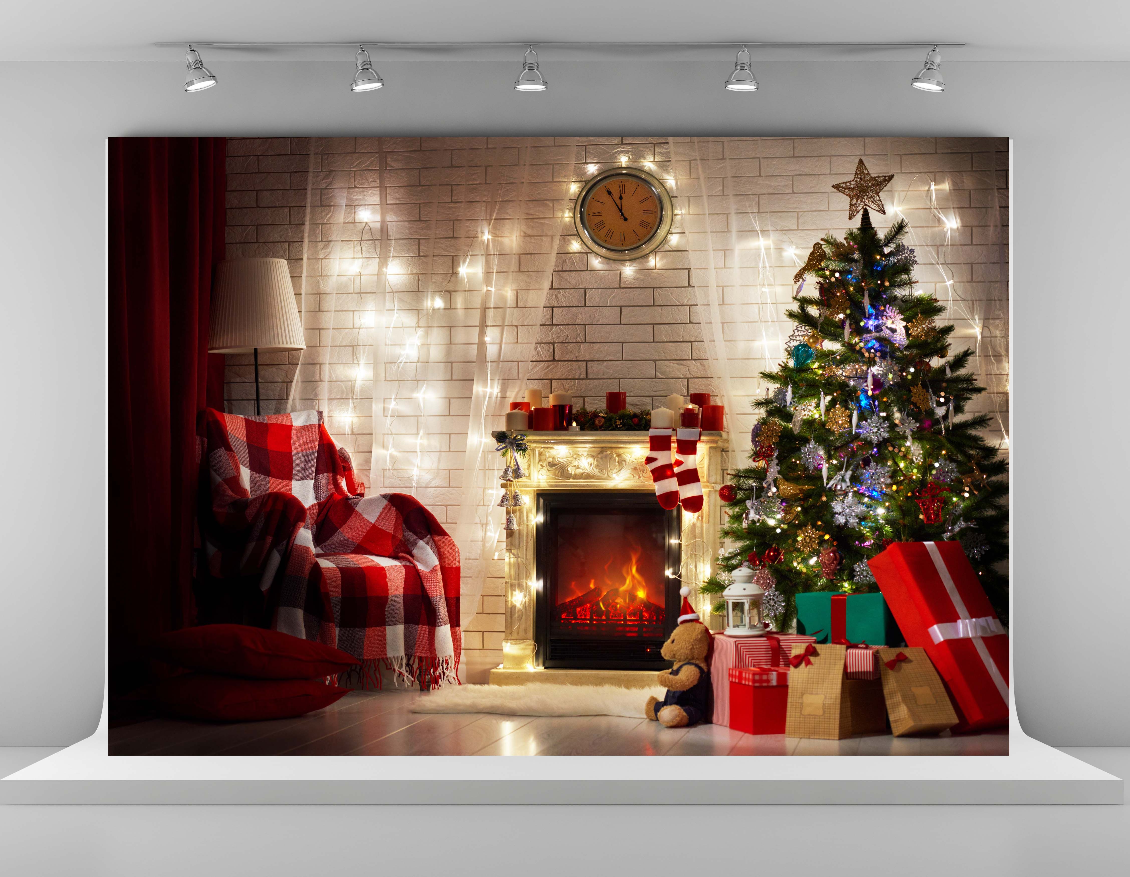 Compre Cenários De Fotografia De Natal Fundo Da Árvore De Natal