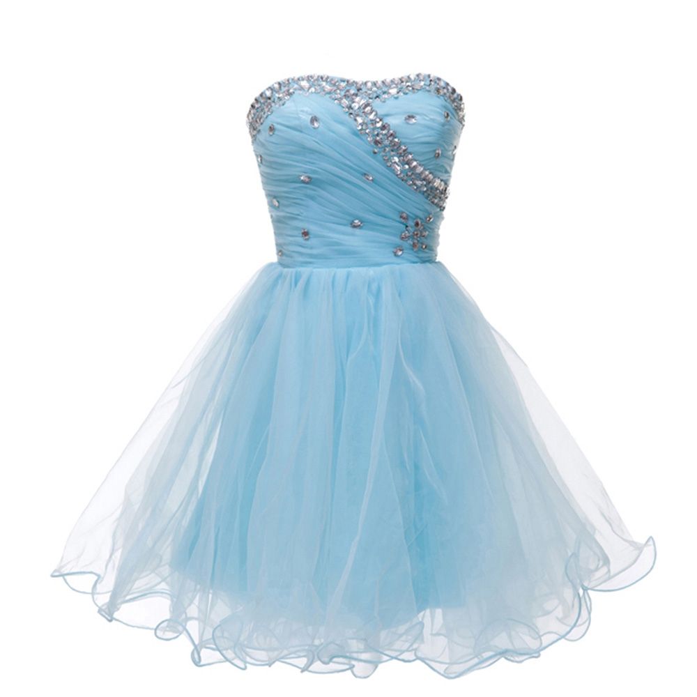 Cocktail Dresses Strapless Formal Cute 