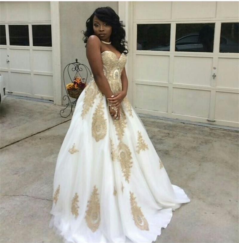 Elegant White Prom Dresses