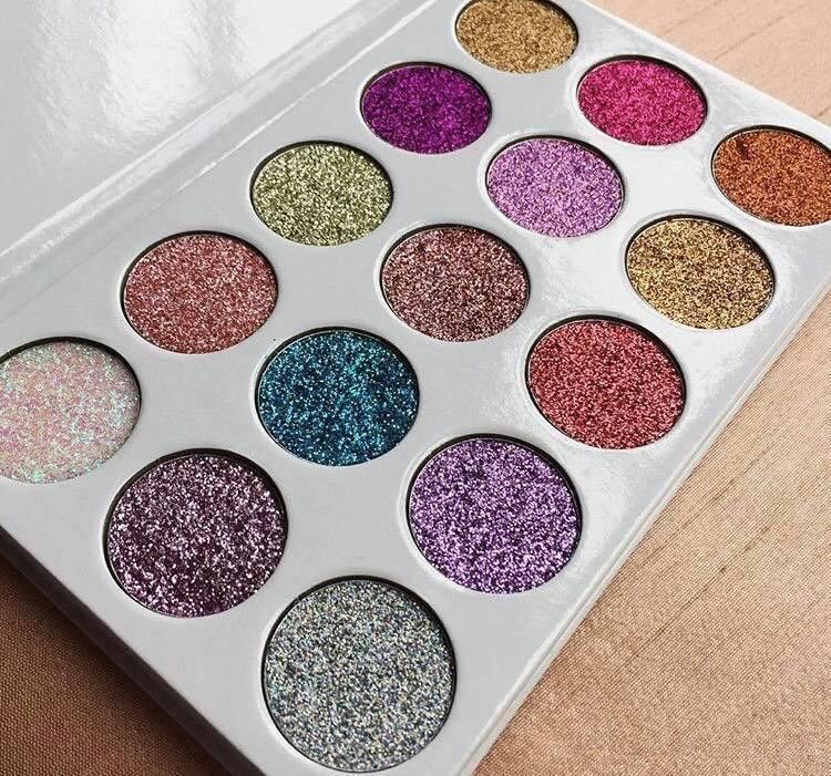 New Brand Glamierre Unicorn Glitter Eyeshadow Palette Makeup Eye Shadow