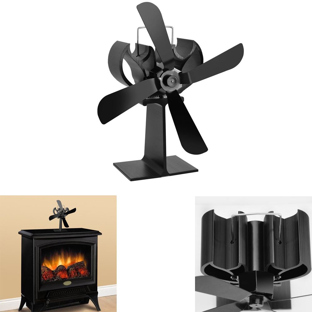 2019 Stove Fan Heat Powered Fireplace Fan Freestanding For Log Wood Burner Fireplace From Tomorrowarthouse 40 95 Dhgate Com