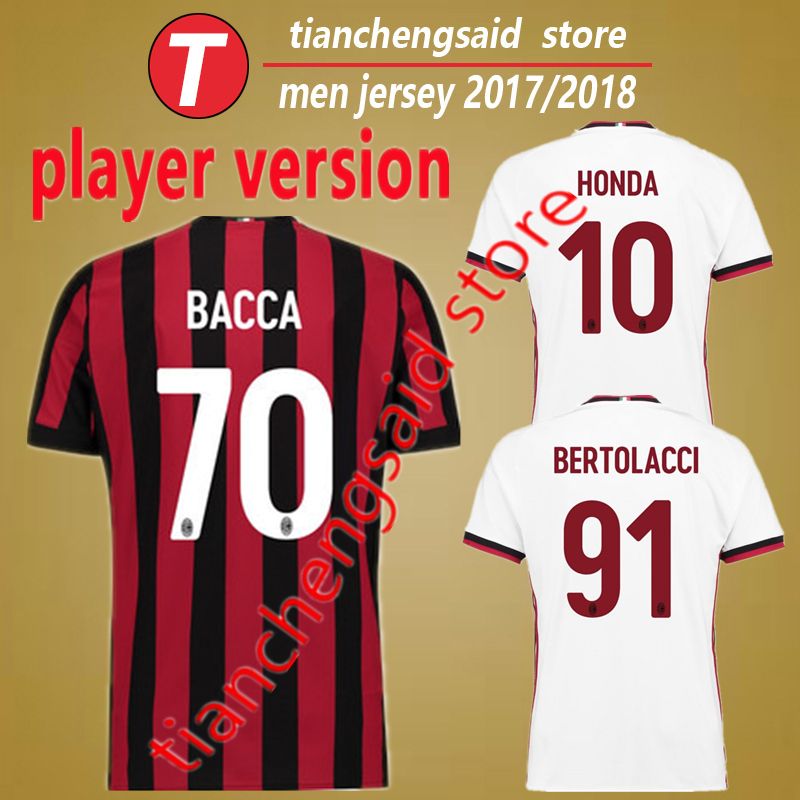 Camiseta AC Milan ANDREA BERTOLACCI Camiseta AC Milan ANDREA BERTOLACCI