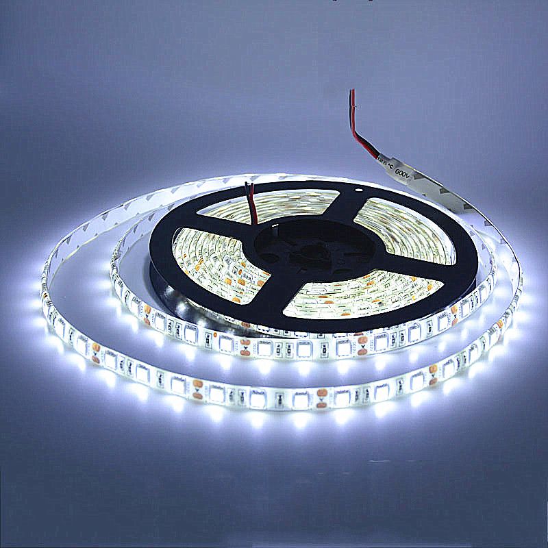5M 300Leds Blue SMD 5050 Flexible Led Strip Light Lamp DC12V IP65 Waterproof