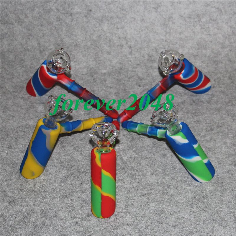 Wholesale Silicone Bubbler Bongs Martian Silicone Blunt Bong Bubbler