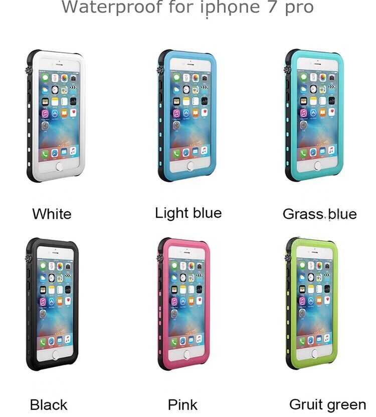 The Red Pepper Waterproof Case Is Designed For The IPhone 7 And 7 Plus