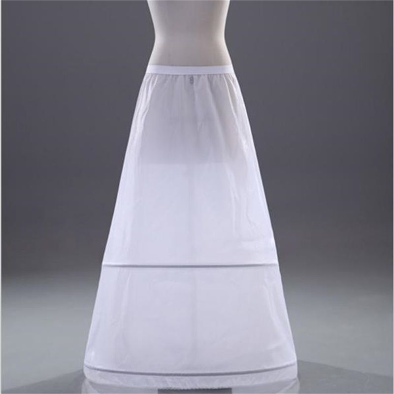 Brand New Petticoats For Wedding/Formal Dresses White 2 Hoops A Line