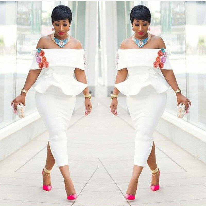 white party dresses 2018